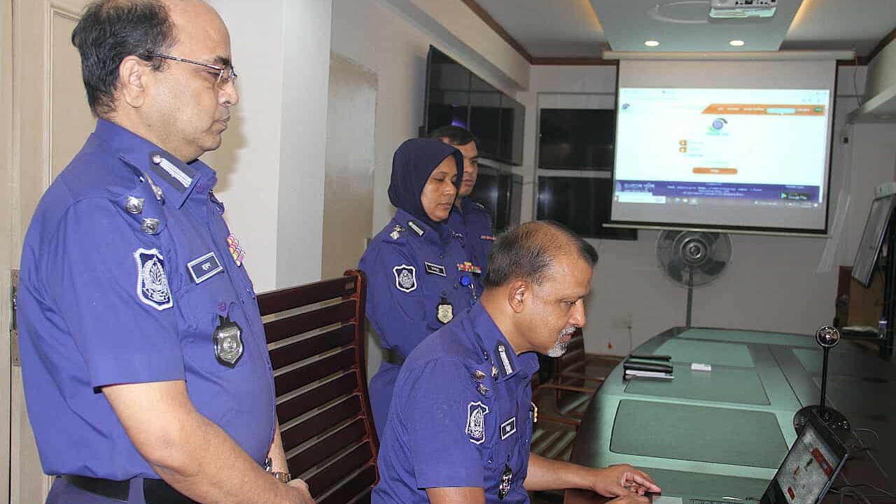 রেলওয়ে পুলিশের ২৪ থানায় অনলাইন জিডি সেবা চালু